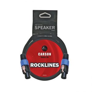 RSN50 CARSON ROCKLINES 50 FOOT SPEAKON SPEAKER CABLE M to M
