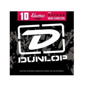 BOX OF 10 JIM DUNLOP ELECTRIC GUITAR STRING SETS 10 - 46 GAUGE