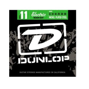 JIM DUNLOP ELECTRIC GUITAR STRINGS MEDIUM HEAVY 11-50 GAUGE STRING SET