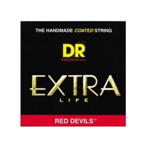 9 - 42 DR RED DEVILS HANDMADE RED COATED LONG LIFE ELECTRIC GUITAR STRINGS