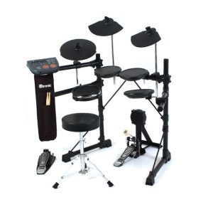 ELECTRONIC DIGITAL DRUM KIT D-TRONIC Q5-PLUS + ALL ACCESSORIES & DRUM STICKS