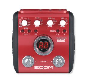 ZOOM B2 BASS MULTI FX EFFECTS PEDAL 24Bit 96Khz with 2 YEAR WARRANTY