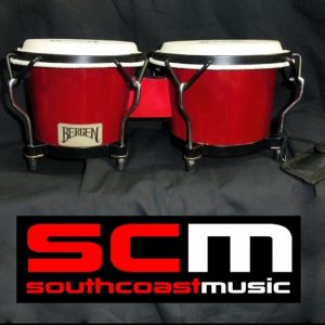 LATIN BONGOS REAL OAK SHELLS GENUINE CALFSKIN HEADS BEAUTIFUL HAND DRUMS