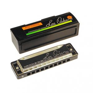 LEE OSKAR 1910G DIATONIC HARMONICA w CASE BLUES / FOLK HARP KEY OF G