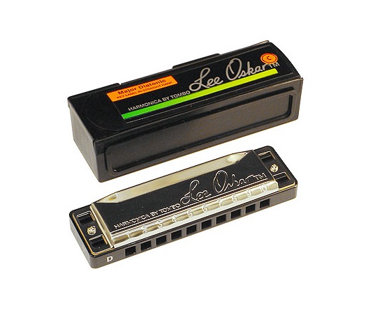 Lee Oskar 1910 F# Diatonic Harmonica With Case Blues / Folk Harp Key Of F  Sharp – South Coast Music