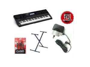 CASIO CTK7000 DIGITAL ELECTRIC PIANO KEYBOARD with FREE ADAPTOR, STAND & PP08 PACK