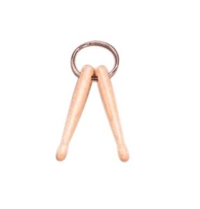 DRUMMER GIFT DRUM STICKS KEY RING - A FABULOUS GIFT FOR ANY DRUMMER