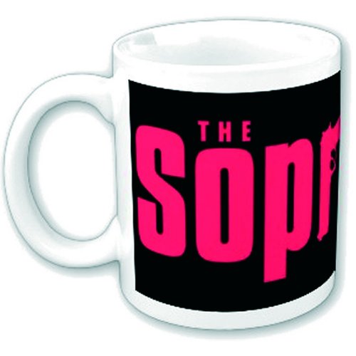 THE SOPRANOS BOXED MUG COFFEE CUP TV SHOW LOGO OFFICIALLY LICENSED PRODUCT