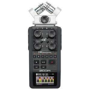 ZOOM H6 Recorder 4 input 6 Track Portable Hand Held Recorder