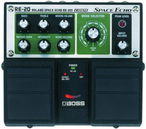 ROLAND RE-20 SPACE ECHO PEDAL BY BOSS THE ULTIMATE REVERB AND DELAY PEDAL NEW!
