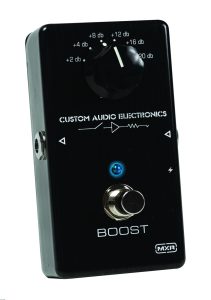 MXC401 CUSTOM AUDIO ELECTRONICS LINE DRIVER BOOST ELECTRIC GUITAR FX PEDAL