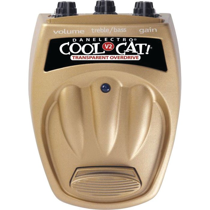 RCTO2 COOL CAT TRANSPARENT OVERDRIVE ELECTRIC GUITAR FX EFFECTS PEDAL