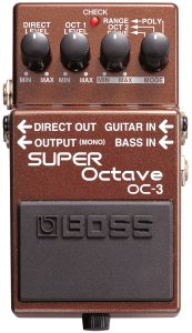 BOSS OC-3 SUPER OCTAVE FX EFFECTS PEDAL
