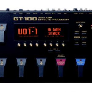 BOSS GT100 AMP EFFECTS SIMULATOR FX PEDAL