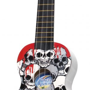 MAHALO ART SERIES U60SK SKULL SOPRANO UKULELE WITH GIG BAG