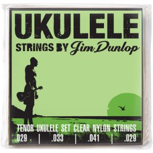 DUNLOP UKULELE STRINGS STRING SET TENOR GAUGE .029 .033 .041 .029