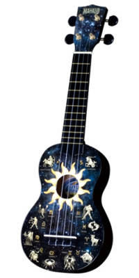 MAHALO HOROSCOPE STAR SIGN CONSTELLATION SOPRANO UKULELE with GIGBAG