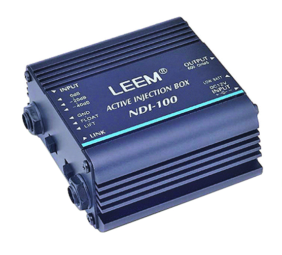 DI BOX LEEM NDI100 ACTIVE INJECTION PERFORMANCE for BASS KEYBOARDS STUDIO South Coast Music