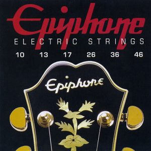 GIBSON EPIPHONE ELECTRIC GUITAR STRINGS SET NICKEL WOUND 10-46 GAUGE