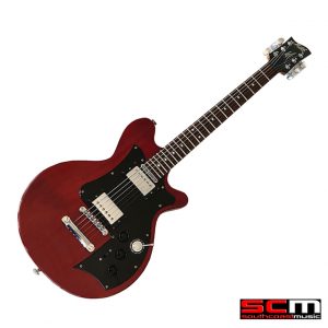 SX SST62+ 3/4 Size Electric Guitar Candy Apple Red 