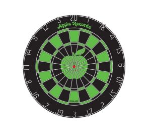 OFFICIAL PRODUCT BEATLES DART BOARD APPLE RECORDS DARTBOARD