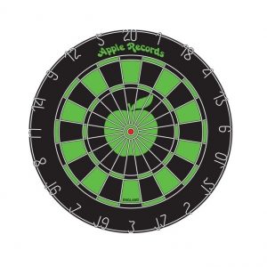 OFFICIAL PRODUCT BEATLES DART BOARD APPLE RECORDS DARTBOARD