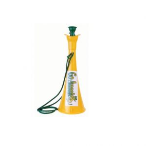 AUSSIE CHEER HORN for the OLYMPICS AH42000 GREEN & GOLD 13 INCH