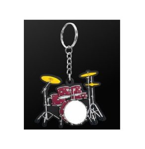 DRUM KIT KEY RING CHAIN GIFT FOR DRUMMERS KEYRING KEYCHAIN