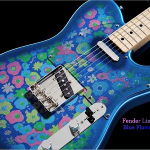 FENDER TELECASTER LIMITED EDITION BLUE FLOWER FINISH