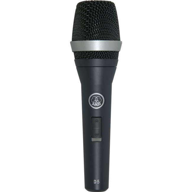 AKG D5S Dynamic Supercardioid Microphone with Switch