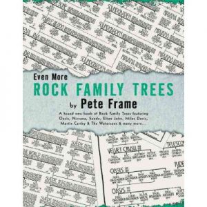 Even More Rock Family Trees Paperback Book By Pete Frame 9781844490073