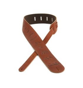 PRS Leather Birds Guitar Strap Brown by Paul Reed Smith