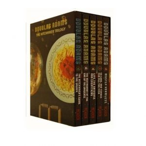 THE HITCHHIKER TRILOGY BOX SET BOOK COLLECTION by DOUGLAS ADAMS