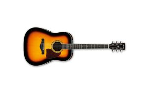 IBANEZ AW300 ARTWOOD ACOUSTIC GUITAR VINTAGE SUNBURST with SOLID TOP