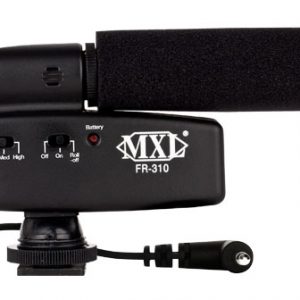 MXL FR-310 Shotgun Mic Video Camera Hot Shoe Microphone System