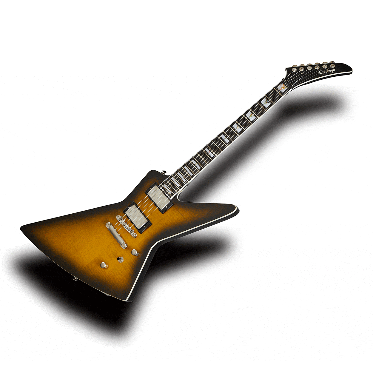 Epiphone Prophecy Extura Electric Guitar Yellow Tiger Aged Gloss