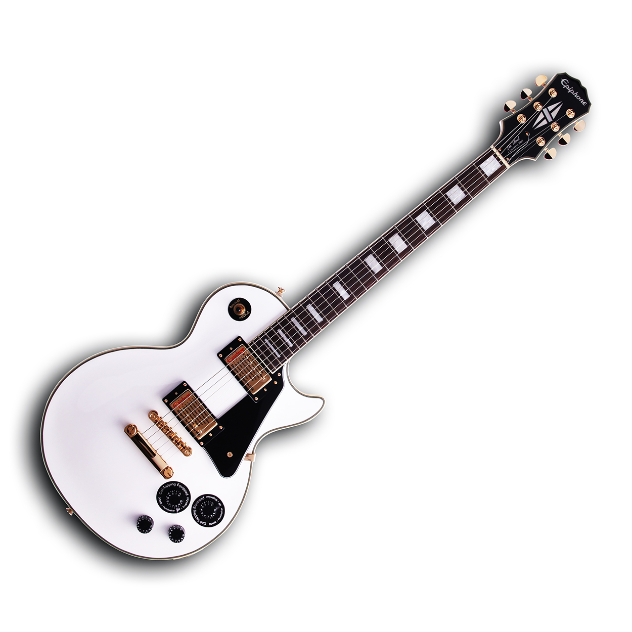 Epiphone Les Paul Custom Pro Electric Guitar Alpine White Finish