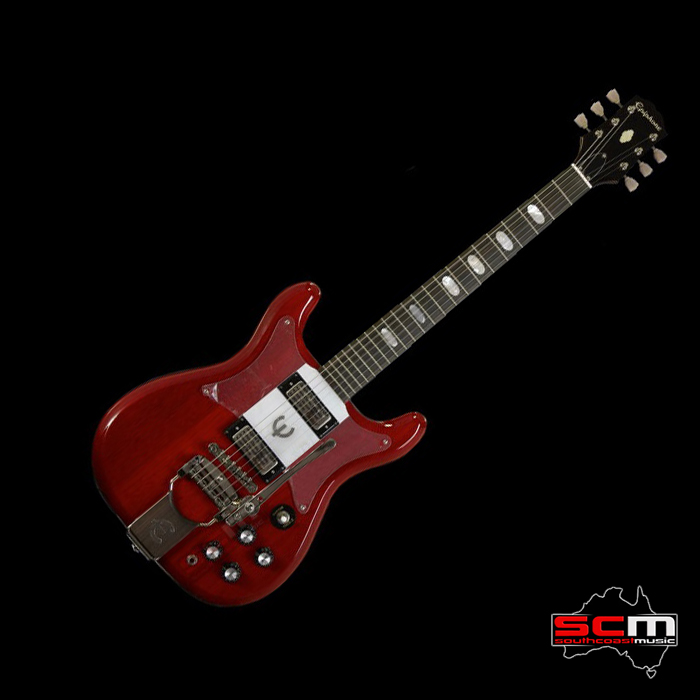 Limited Edition 1962 Epiphone Crestwood Custom Reissue - Cherry