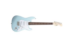 Fender Squier Bullet Strat with Tremolo Solid Body Electric Guitar Daphne Blue Finish