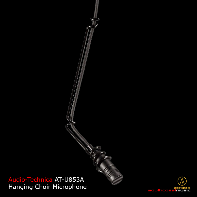audio-technica Choir Microphone AT-U853A cardioid condenser - superb performance...the Industry Standard! Includes Phantom Power Module.