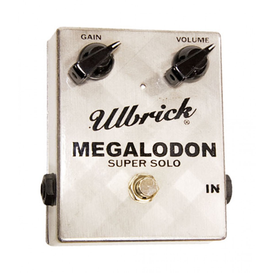 ULBRICK MEGALODON BOOST SUPER SOLO ELECTRIC GUITAR FX EFFECTS PEDAL