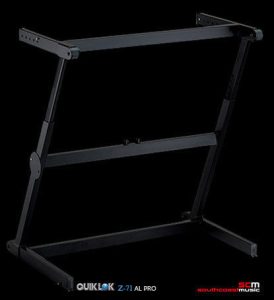 QUICKLOK Z71-AL PRO LIGHTWEIGHT ALUMINIUM Z- STYLE KEYBOARD STAND