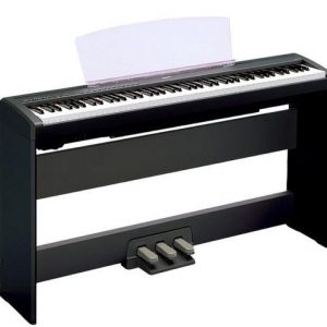 Yamaha P105B 88-Key Digital Piano with L85 Stand & LP5A Pedal Board