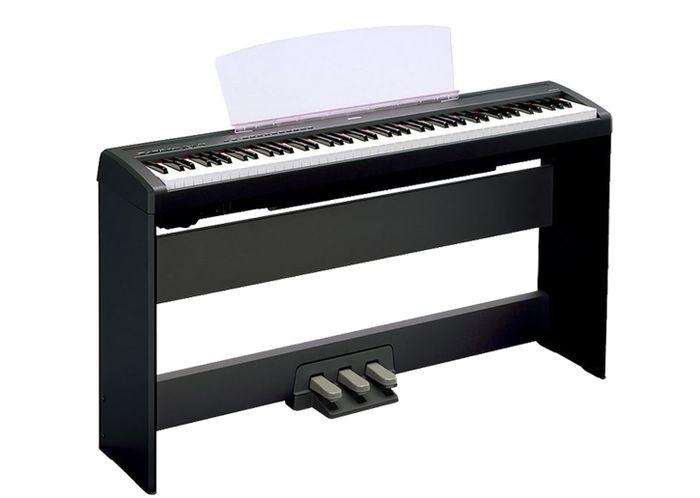 Yamaha P105B 88-Key Digital Piano with L85 Stand & LP5A Pedal Board