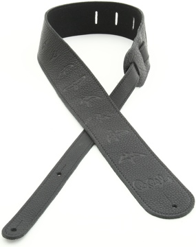 PRS Leather Birds Guitar Strap Black by Paul Reed Smith
