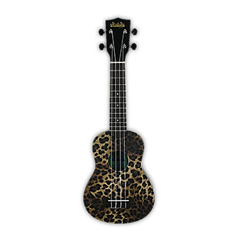 KALA UKADELIC LEOPARD UKE SOPRANO UKULELE