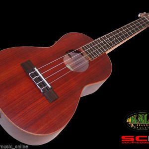 KALA KA-PDKT PADAUK TENOR UKULELE WITH PICKUP, PREAMP WITH TUNER & HARD