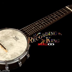 RECORDING KING BANJOLELE WITH BONUS CLIP-ON TUNER BANJO UKULELE