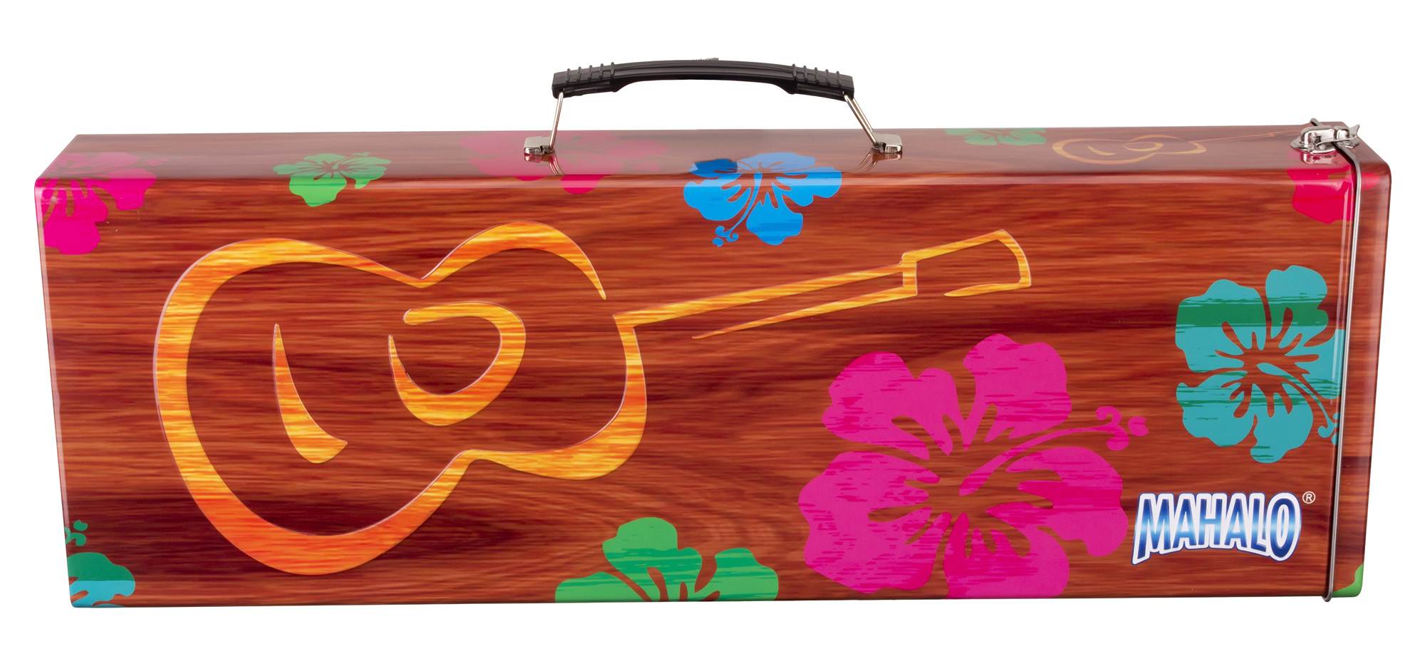 MAHALO UCAN SOPRANO UKULELE TIN HARD CASE SOLID CASE FOR A UKE South Coast Music