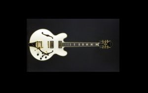 epiphone es355 white